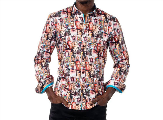 Chromatic Visage Button Down Shirt
