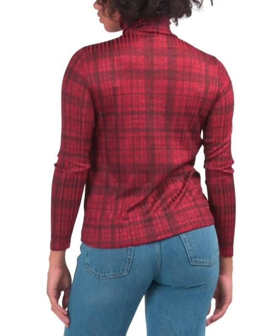 Premise - Metallic Turtleneck Top - Rack Hunt