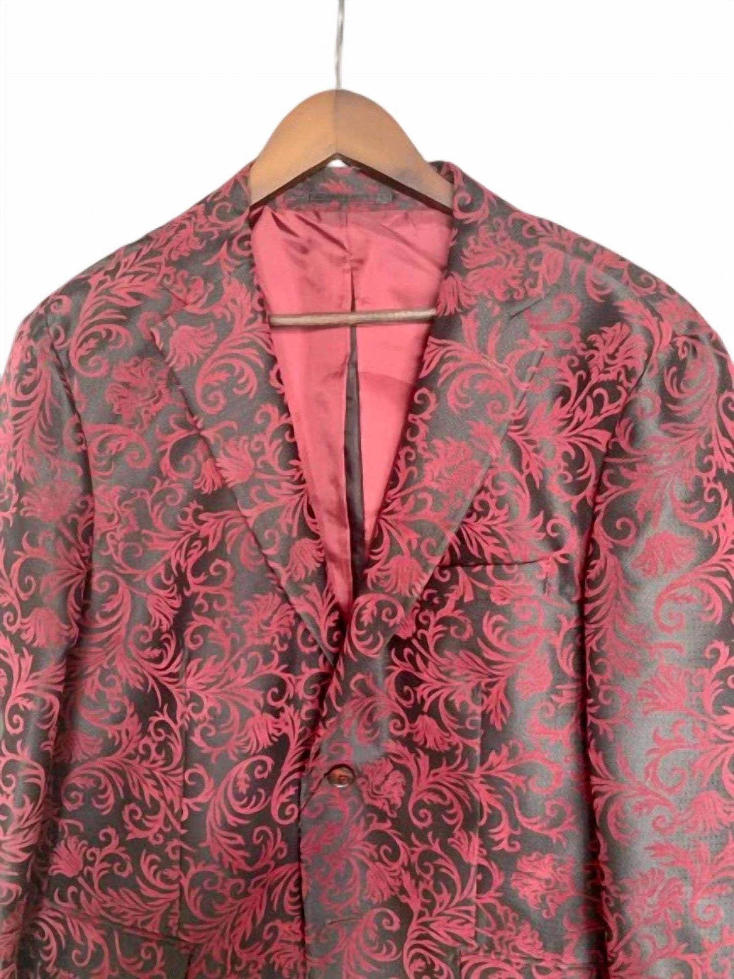 Carlos Amorin - Men Jacquard Floral Blazer - Rack Hunt -