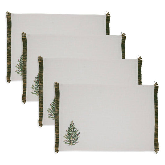 Forest Of Cheer Placemats - Set Of 4