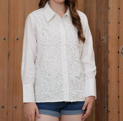 Francesca Lace Blouse