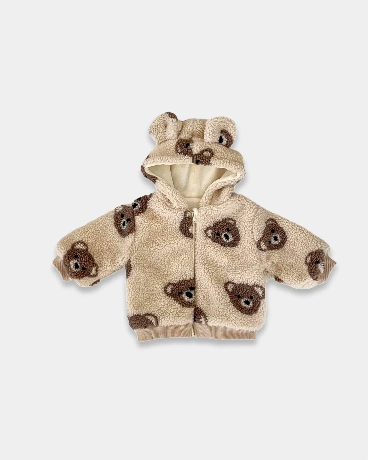 Kid's Bear Plush Coat