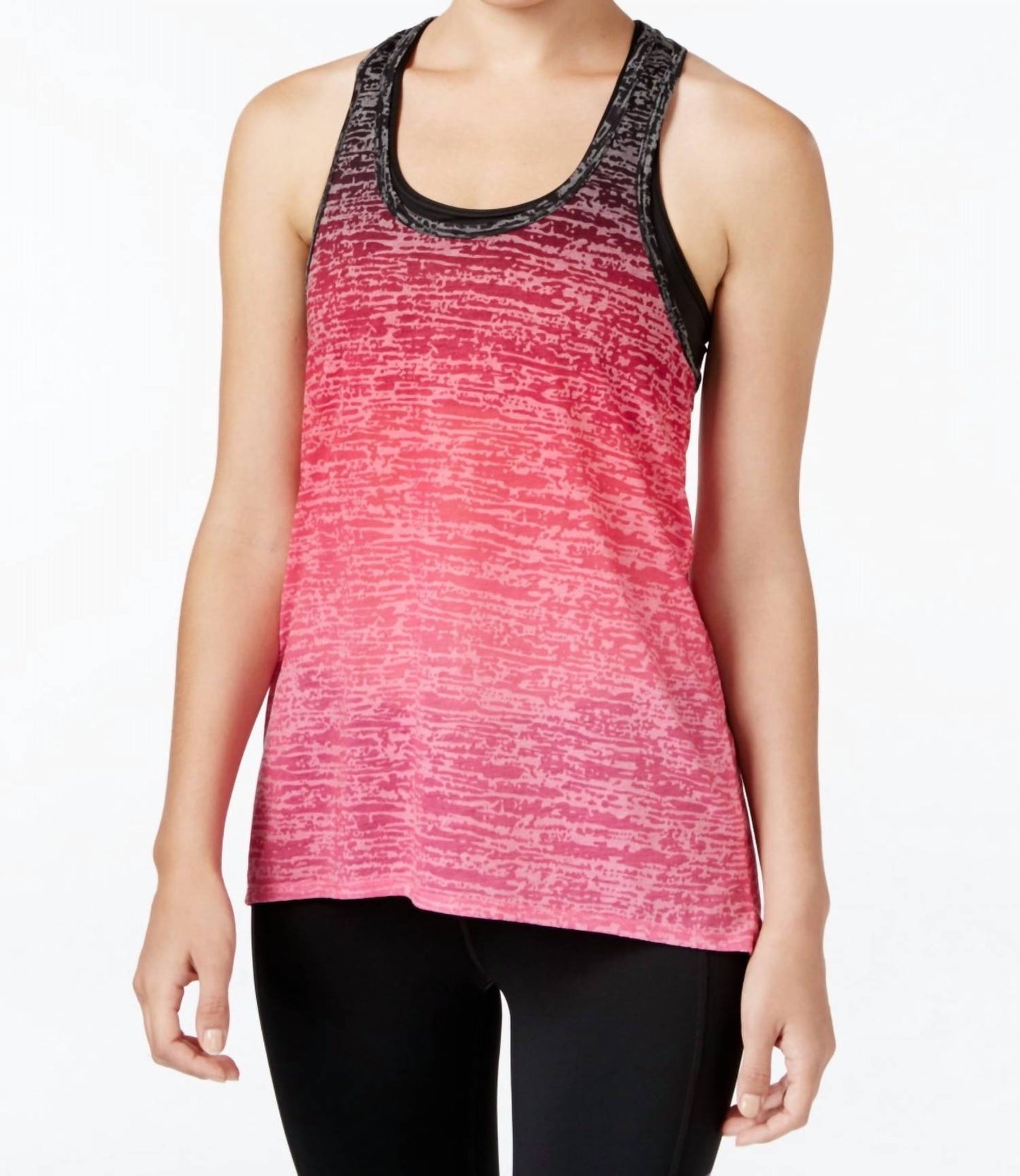 Knot Back Dip Dyed Tank Top