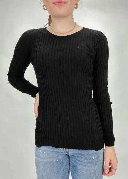 Katie Rib Crewneck Sweater