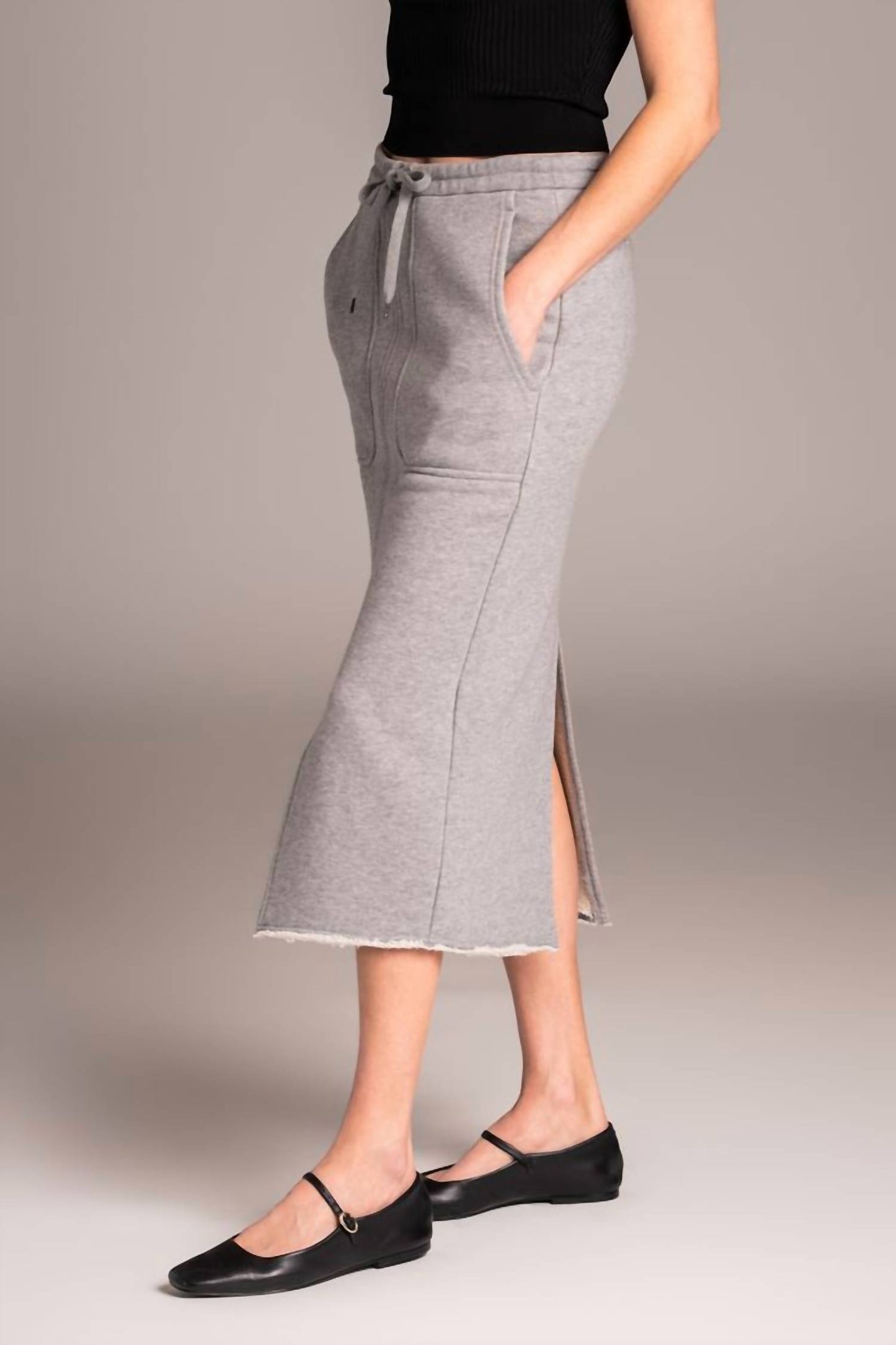 Jersey Midi Skirt
