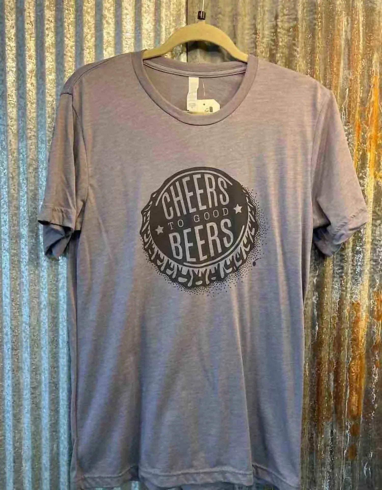 The Minted Olive - Men's Cheers To Good Beers Tee - Rack Hunt