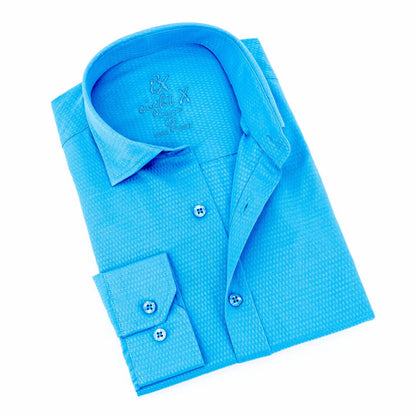 Men's Jacquard Button Down Shirt