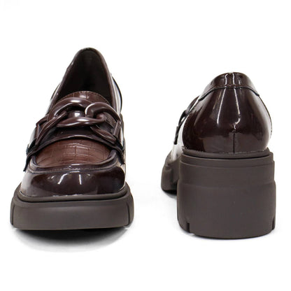 Women's Braixen Lug Sole Synthetic Loafer