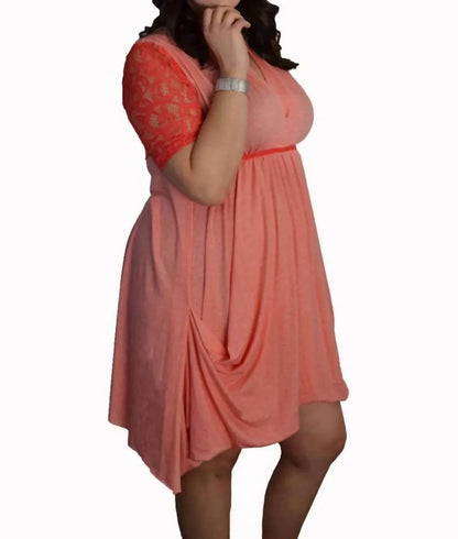 Tough Luv - Lace Sleeve Goddess Pocket Dress - Rack Hunt
