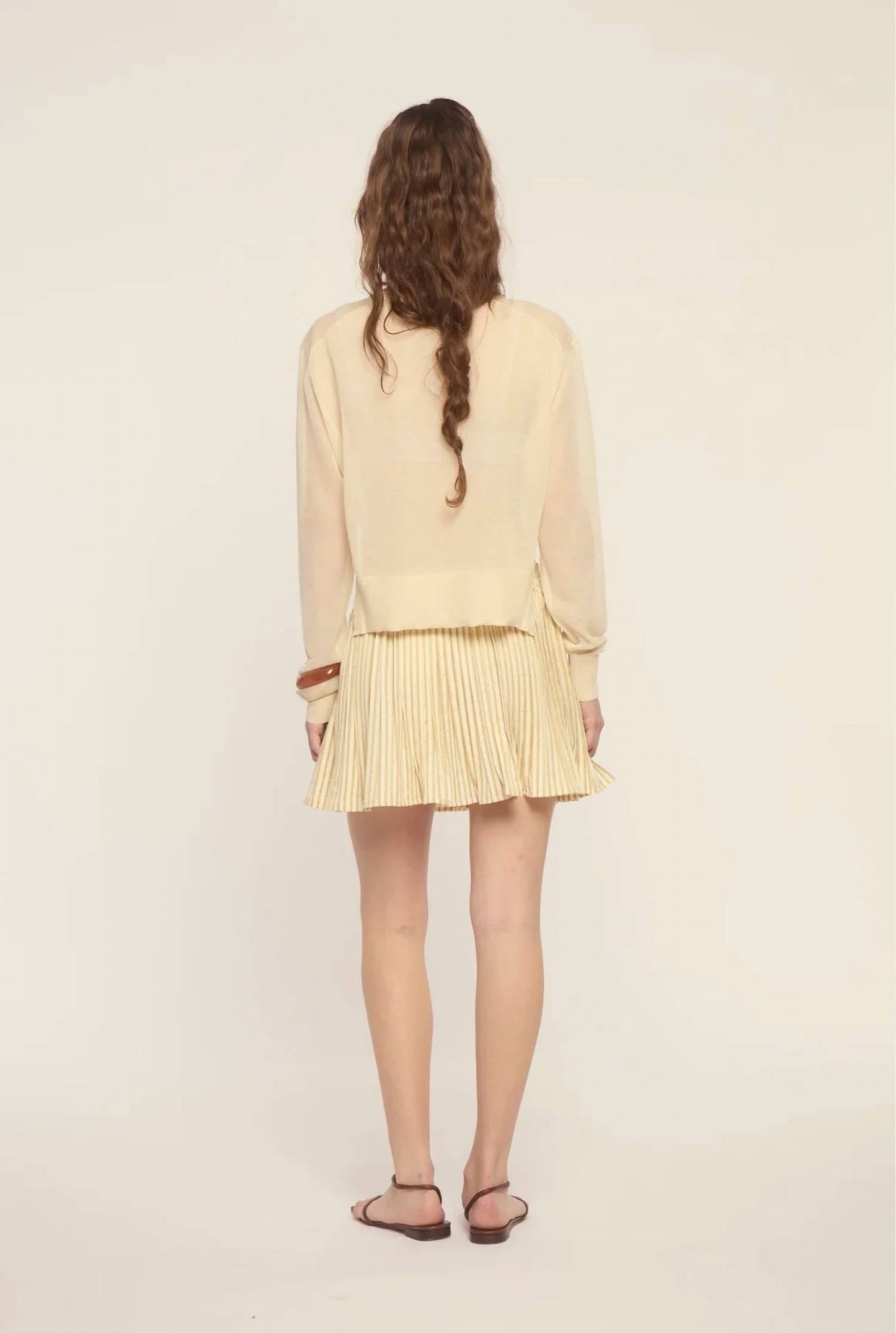 Granada Sheer V-Neck Sweater