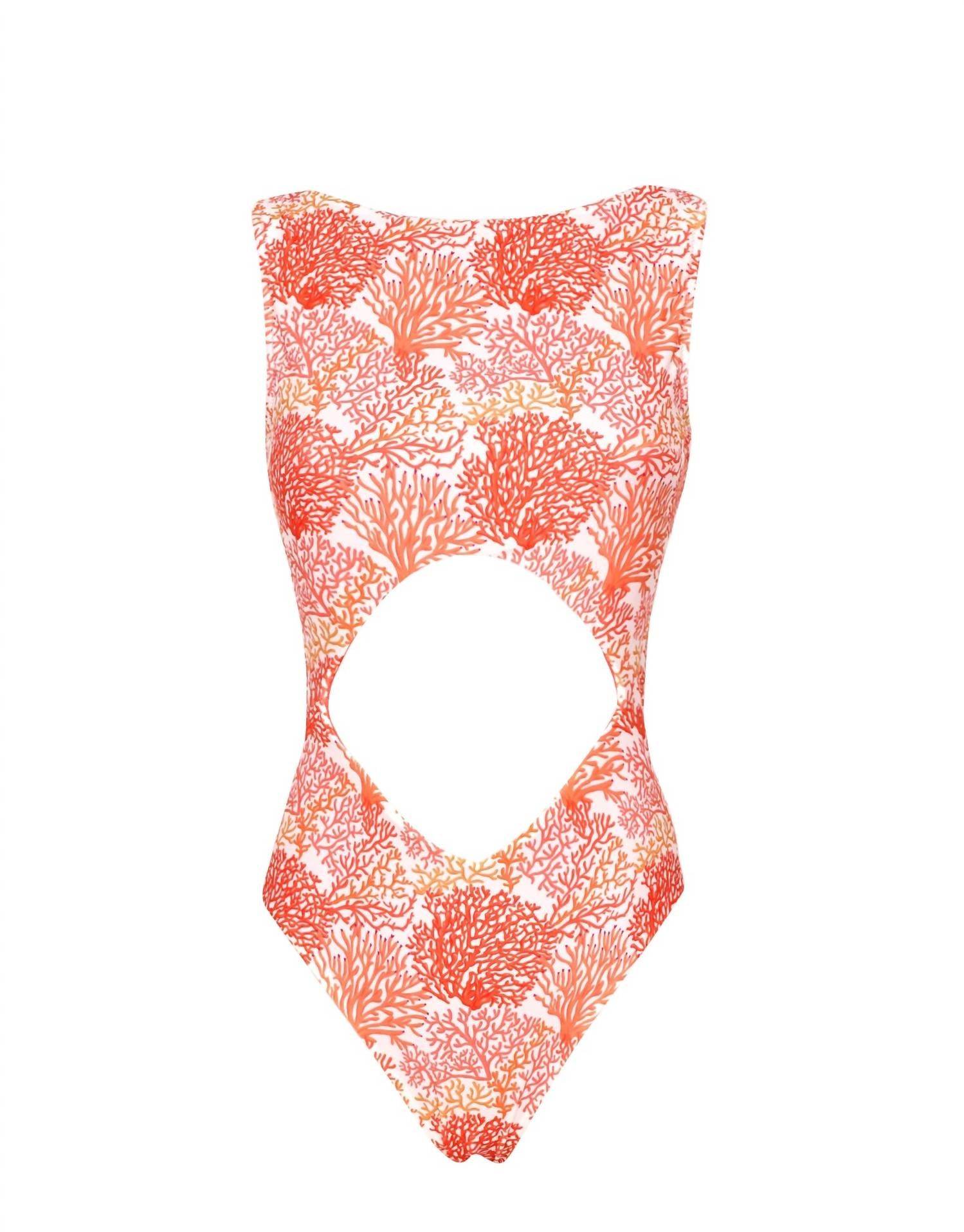 Lia Sahara - Women's Cut Out One Piece - Rack Hunt -