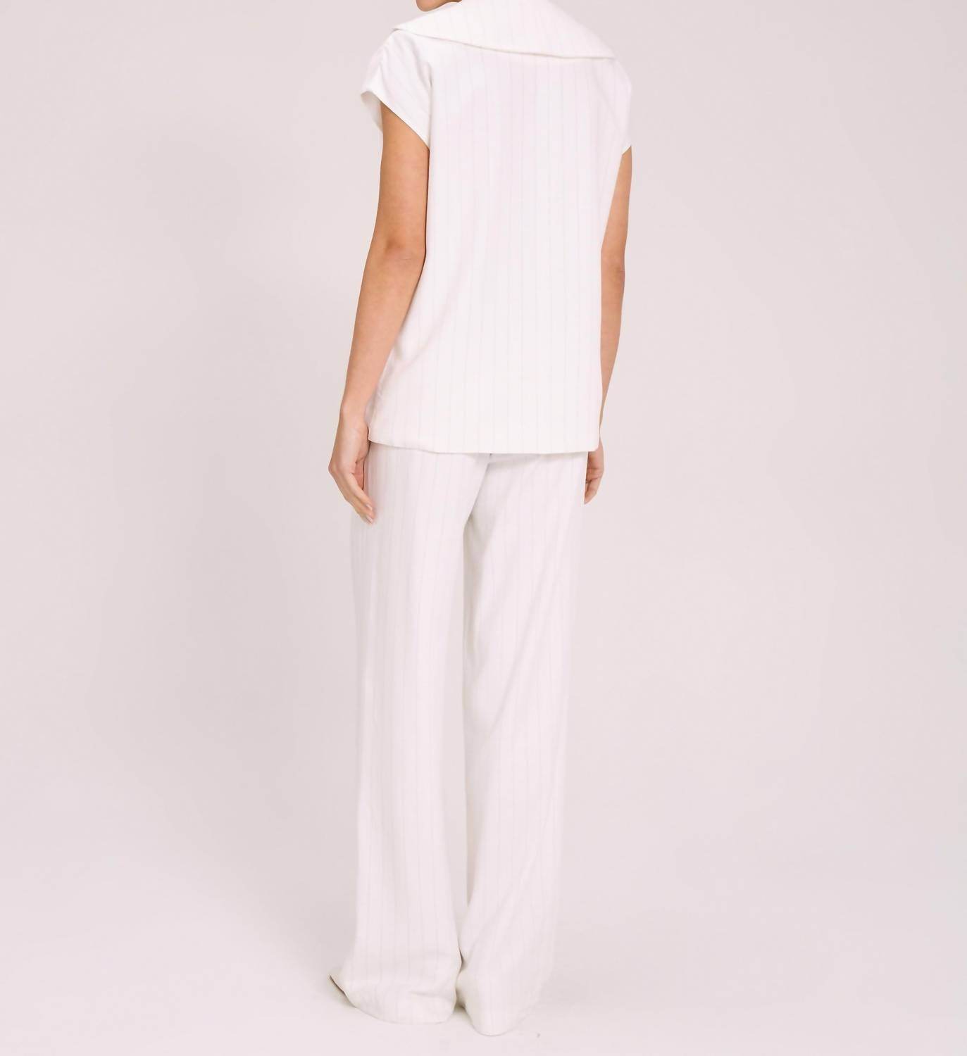 Unique Chic - Livia Lines Vest And Pants Set - Rack Hunt