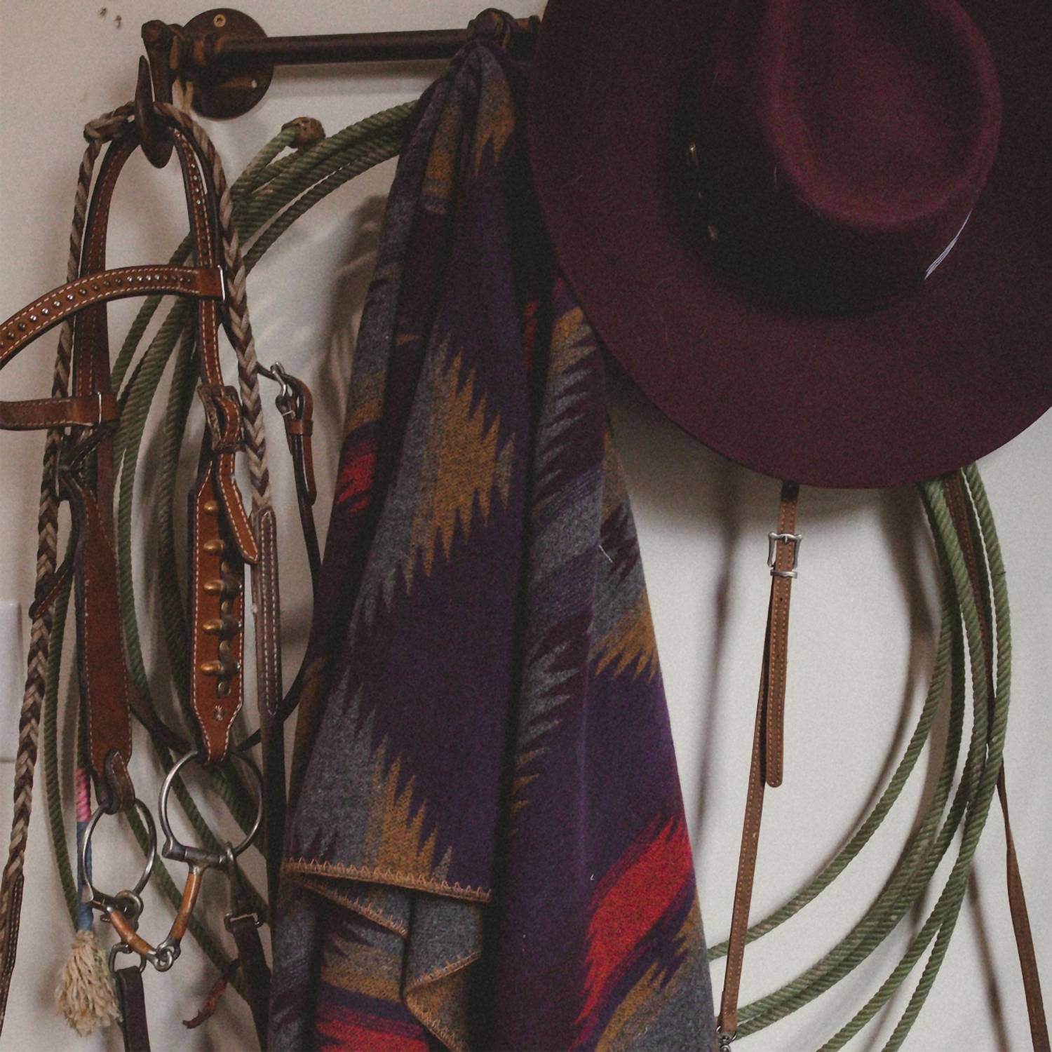 HiEnd Accents - Gila Wool Blend Blanket - Rack Hunt -