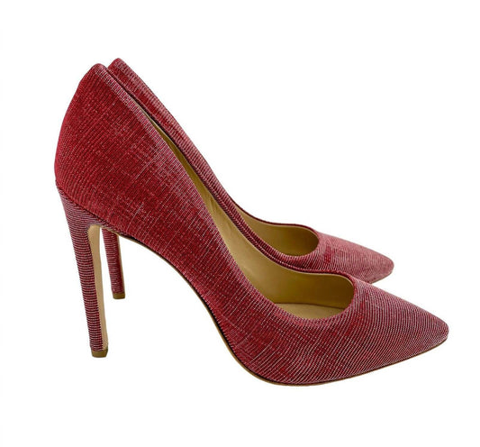 L'Arianna - Women's Mesh Glitter Stiletto Heels - Rack Hunt -