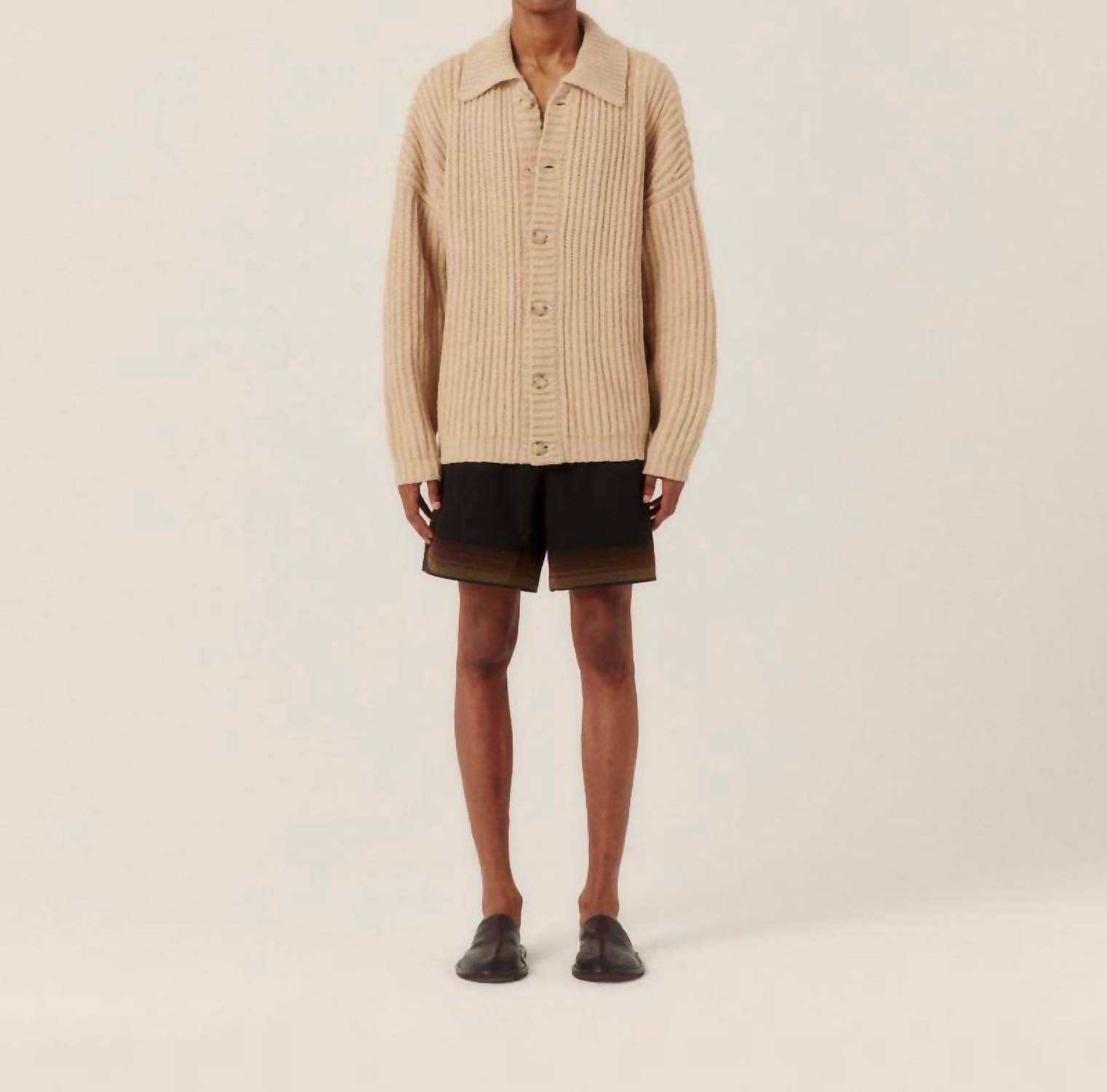 Commas - Fisherman Rib Cotton Wool Cardigan - Rack Hunt -