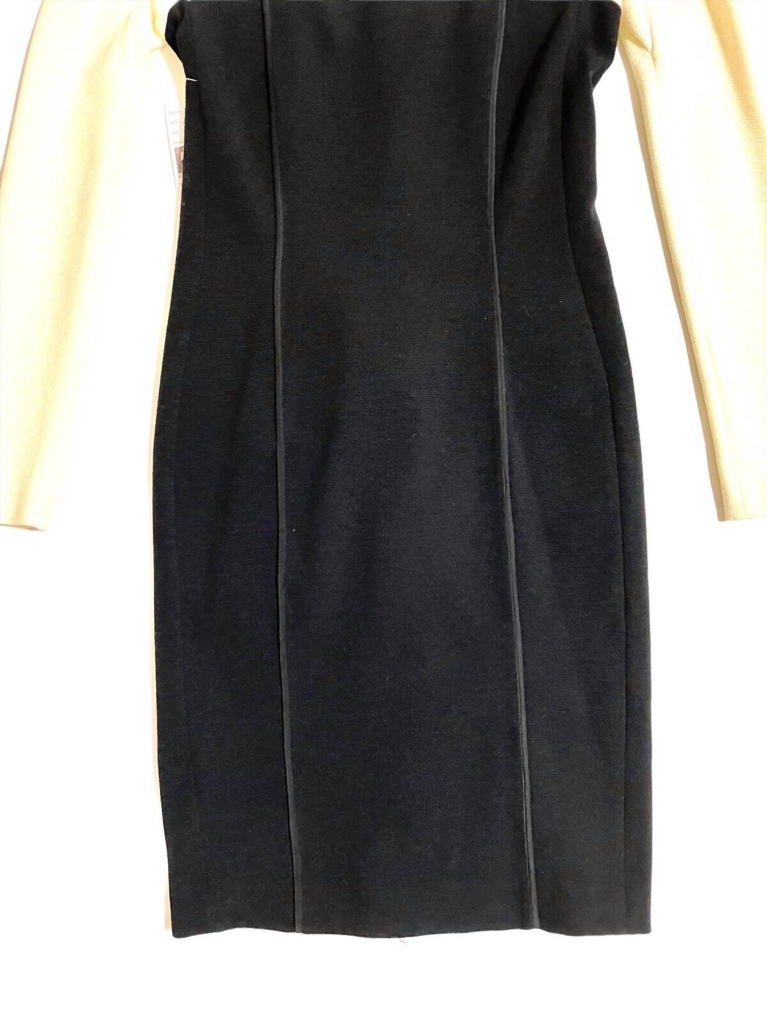 Narciso Rodriguez - Pencil Bodycon Wool Silk Midi Dress - Rack Hunt -