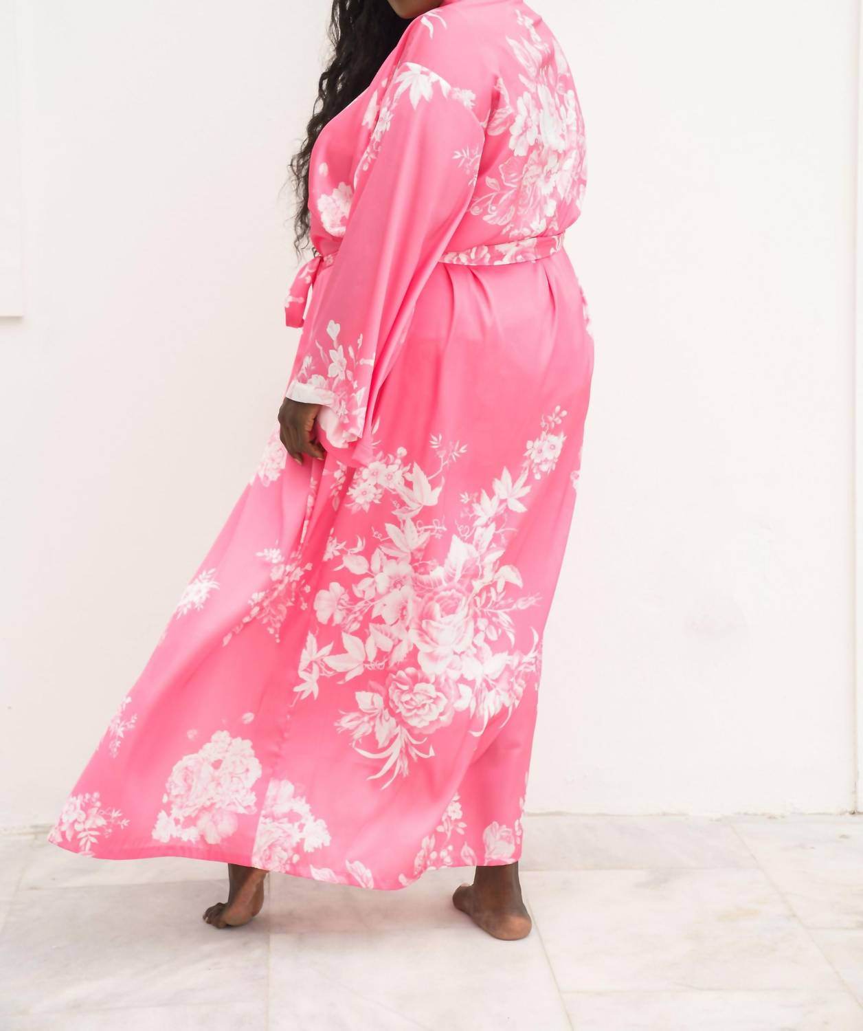 ISAYES - Floral Maxi Robe - Plus - Rack Hunt -