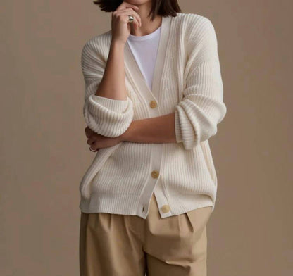 Cotton Cocoon Cardigan