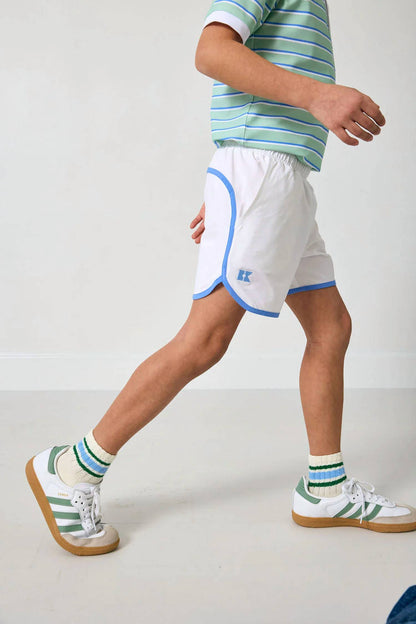 Kids' Retro Super Short With Piping