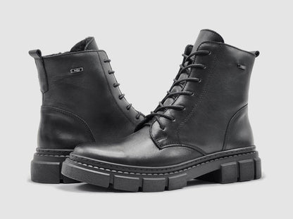 Helios - Women's Hebe Fur-lined Zip-up Leather Boots - Rack Hunt