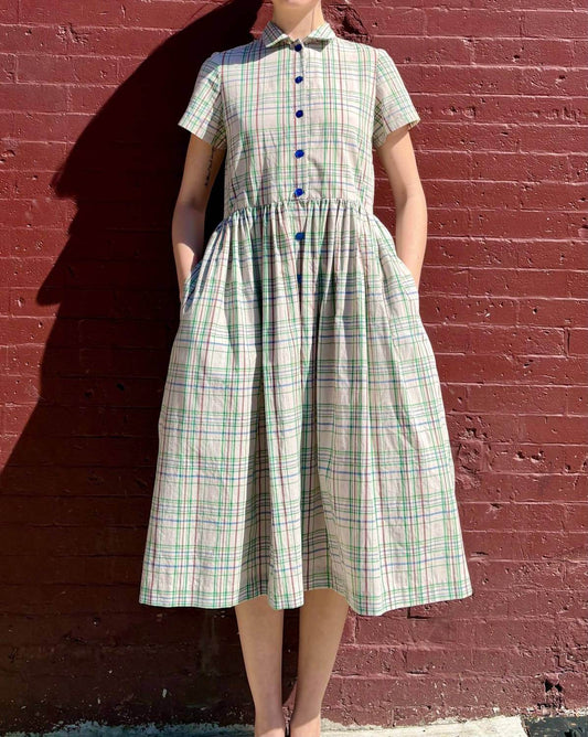 Rose Velvet - Hope Cotton Plaid Dress - Rack Hunt