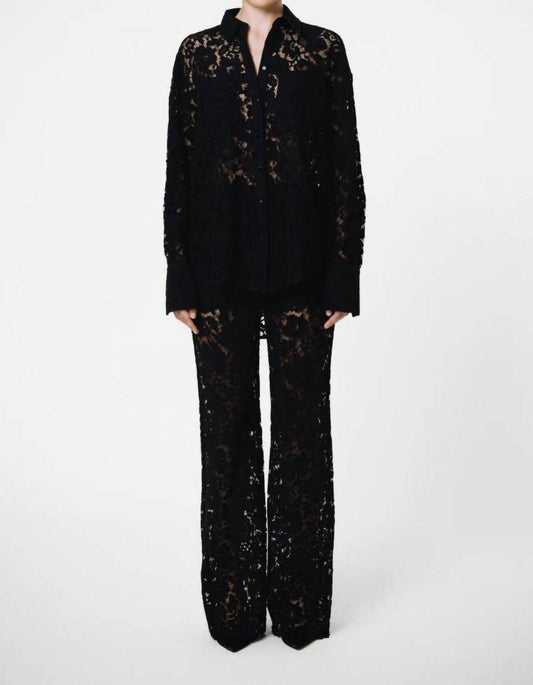 Sans Faff - London Lace Oversized Dress Shirt - Rack Hunt