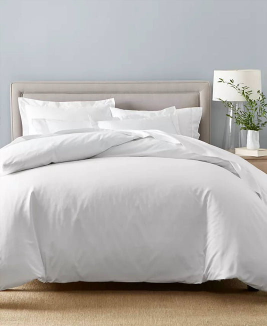 550-thread Count Cotton Duvet Cover 2-piecs E Set Twin