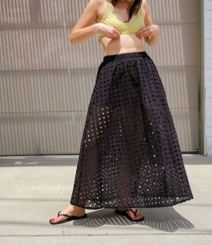Olga Eyelet Skirt
