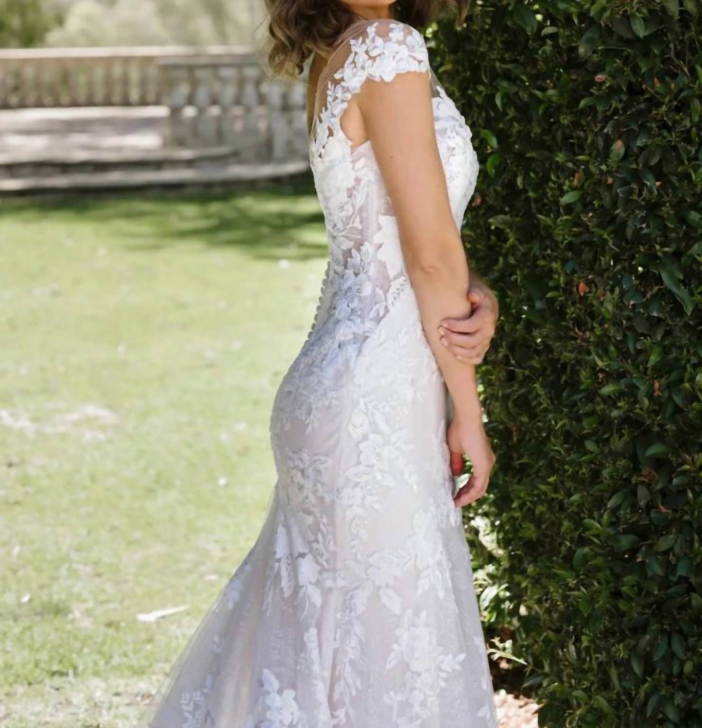 Lace Fit And Flare Wedding Dress