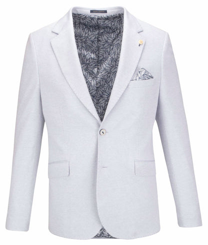 Men's Lined Cotton Linen Blazer