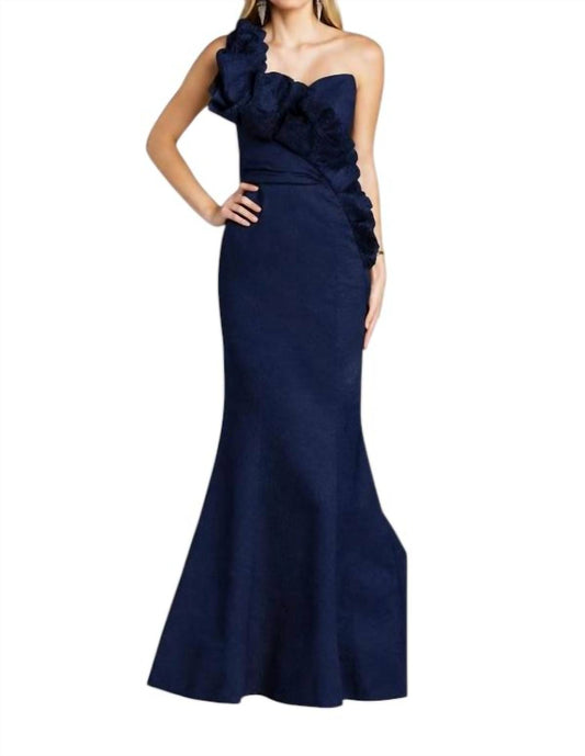 One Shoulder Couture Dress