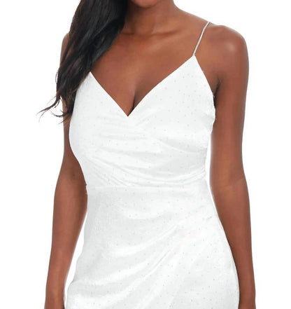 Rhinestone Mini Dress