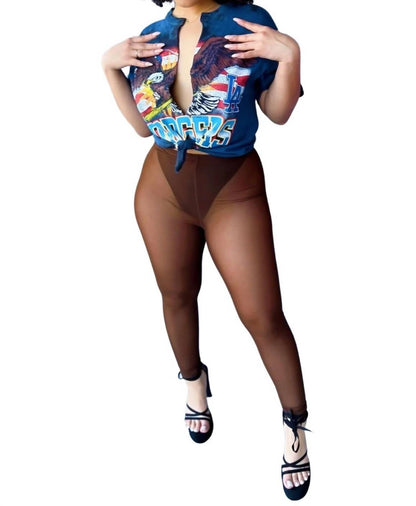 Jalisa Sheer Leggings