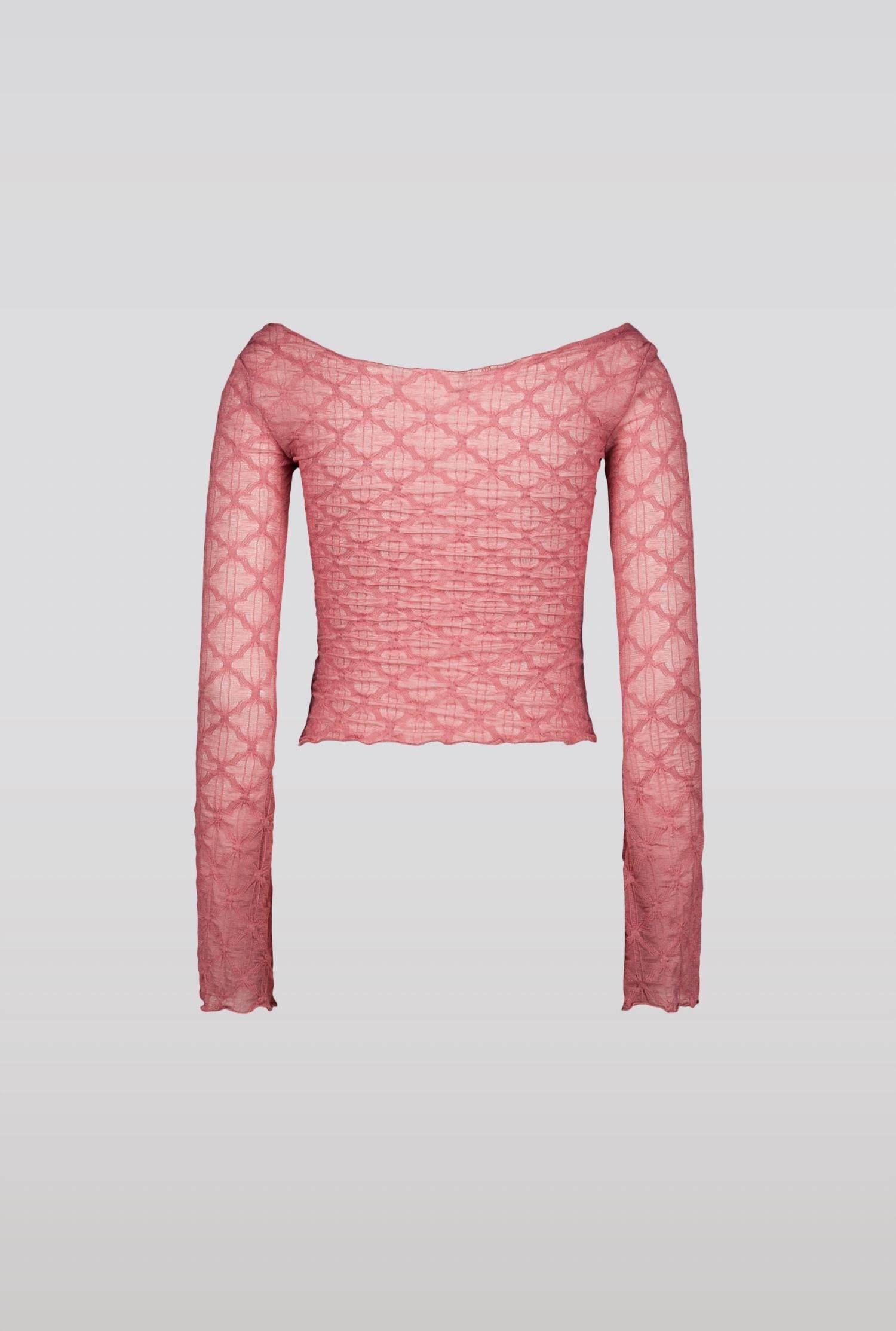 SAEMDI - Women's Crinkled Jersey Top - Rack Hunt -