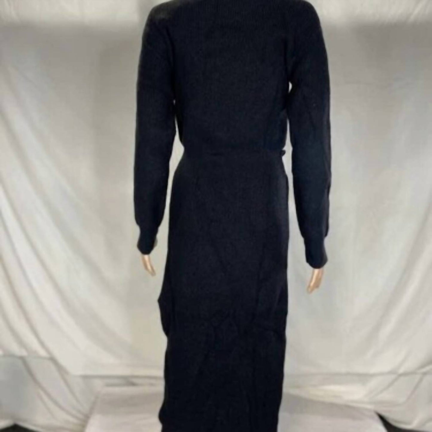 Women's Auburn Long Sleeve Midi Sweater Dress