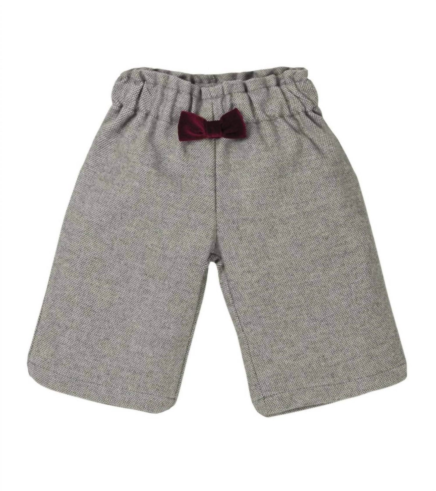 EMC - Girl's Flannel Bow Culottes Pants - Rack Hunt -