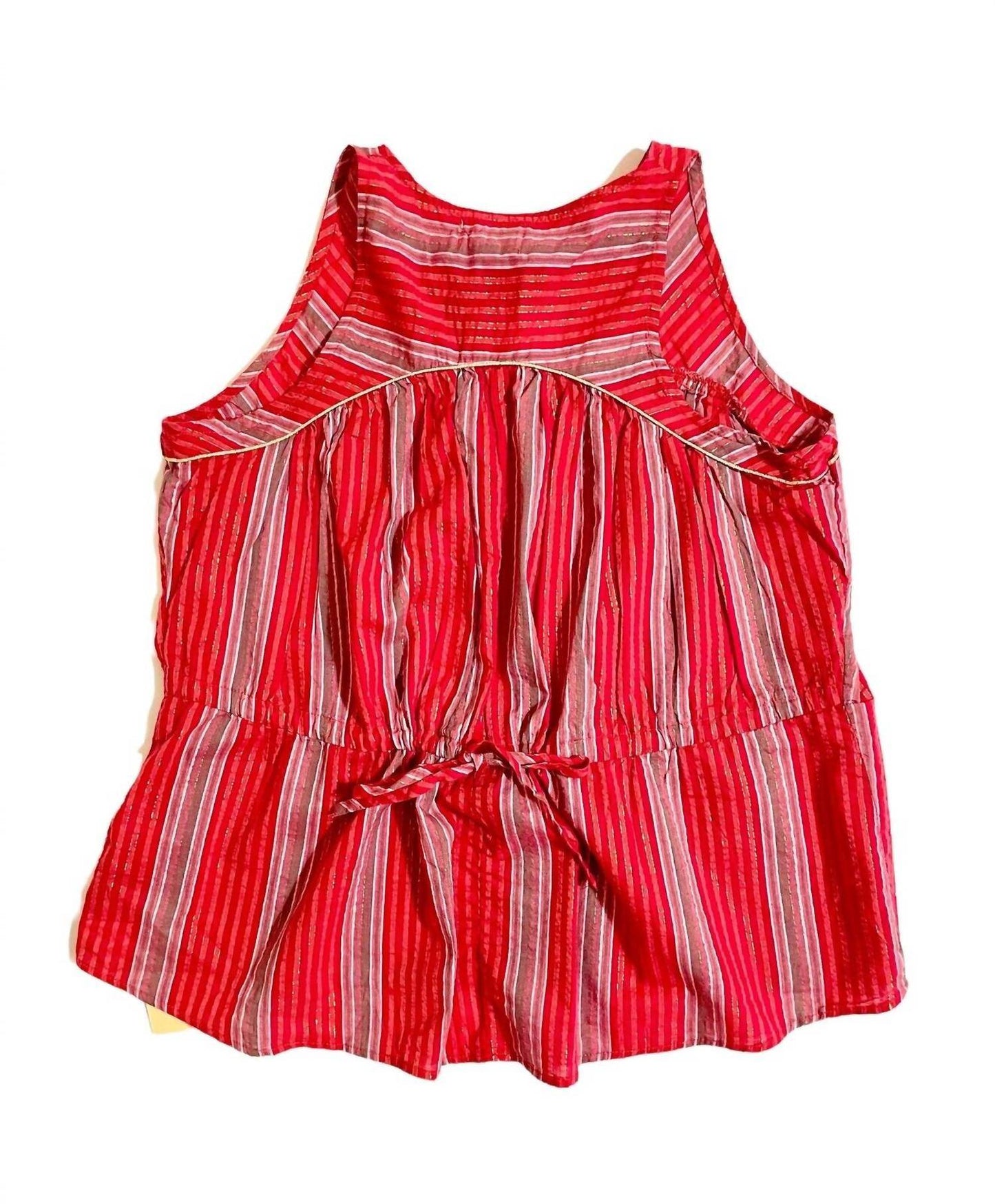 4our Dreamers - Striped Boho Peasant Top - Rack Hunt