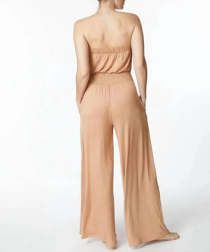Studio Ko Clothing - Strapless Bamboo Pant Romper - Rack Hunt