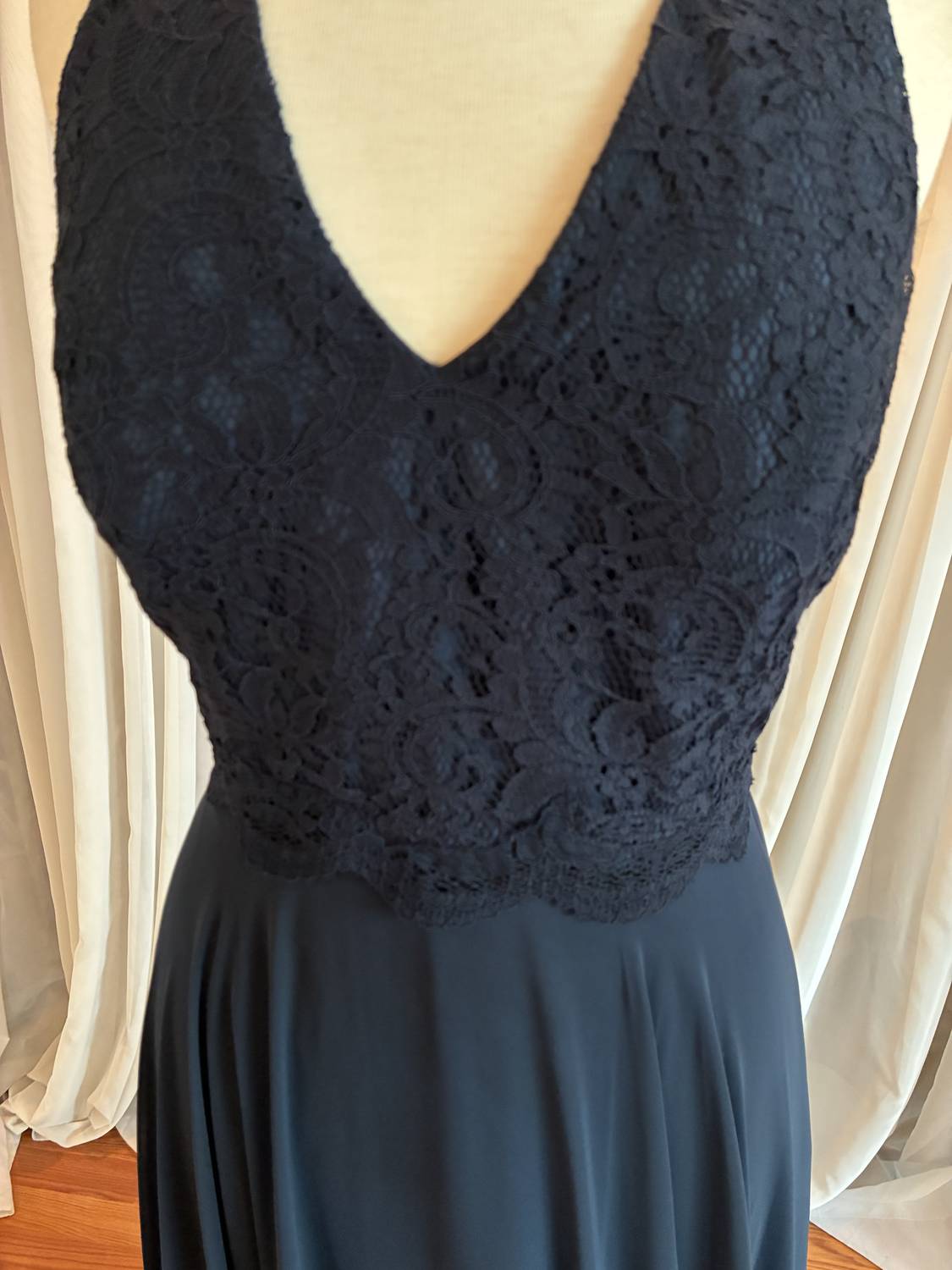 Women's Marquis Lace Halter Dress