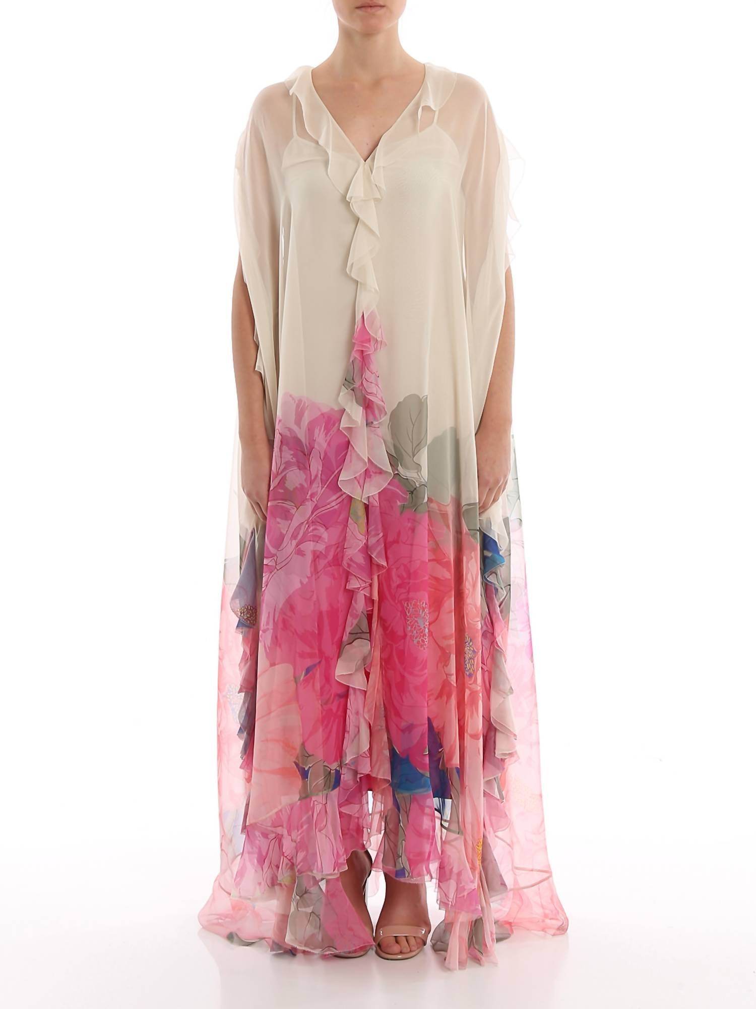 Valentino - Macro Camelia Evening Dress - Rack Hunt