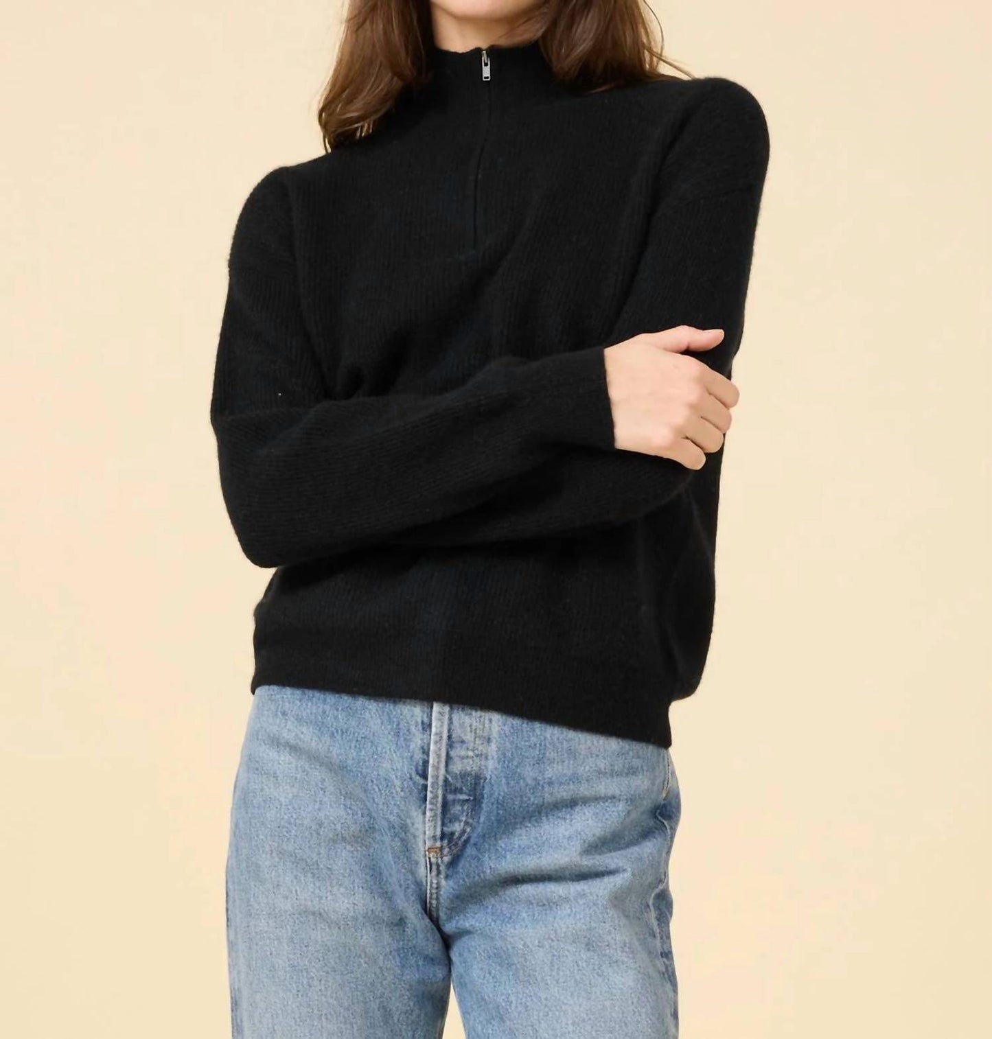 Colorado Half-zip Cashmere Pullover