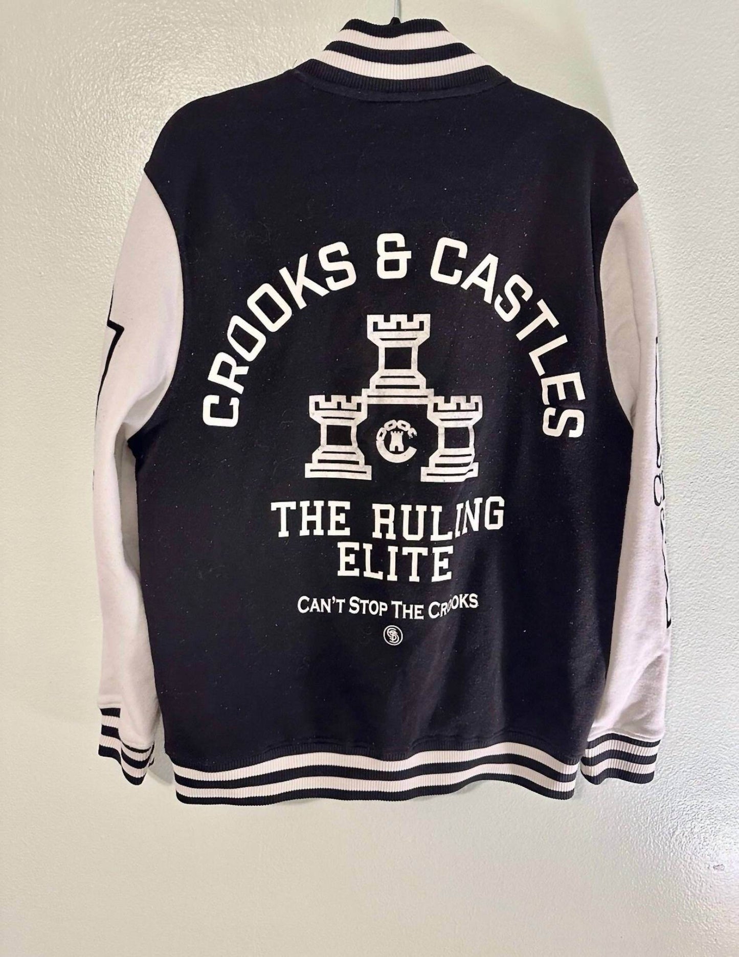 Crooks & Castles - Men's Ruling Elite Varsity Jacket - Rack Hunt -