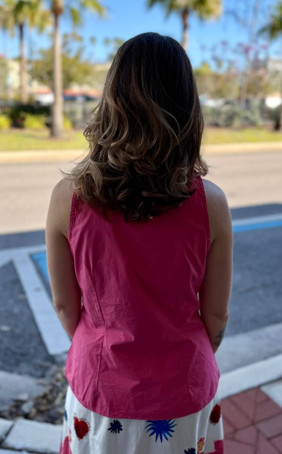 Pleat Tank Top
