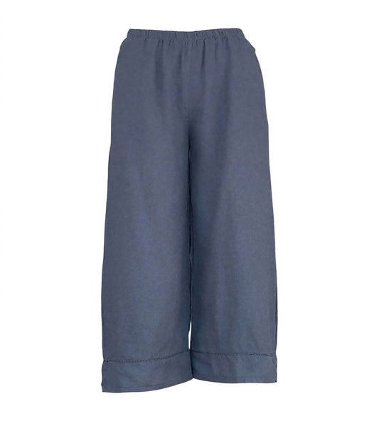 Women's Crop Pant With Lace