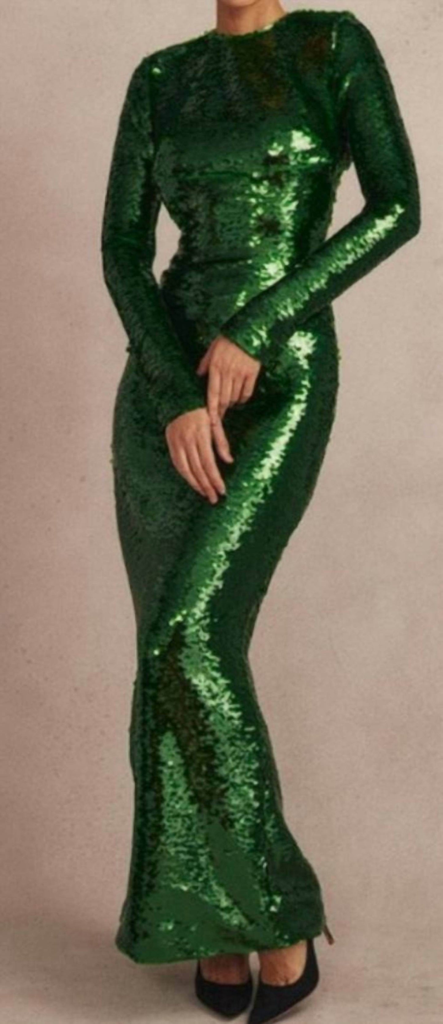 House of CB - Belle Sequin Maxi Dress - Rack Hunt -