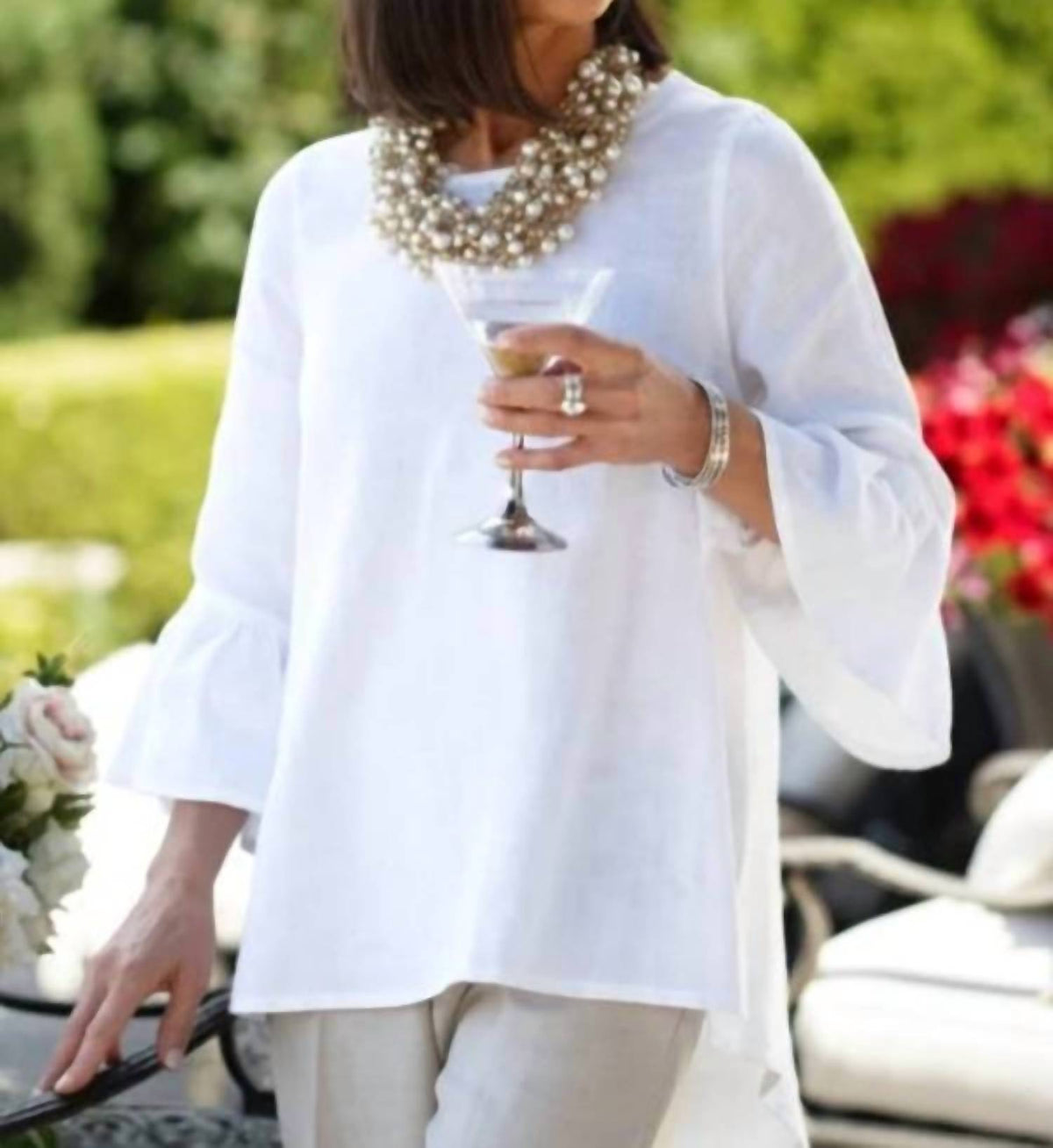 Bella Linen Blouse