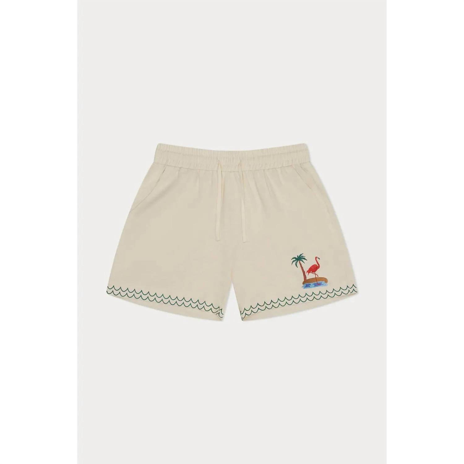 Mavrans - Flamingo Beach Linen Short - Rack Hunt -