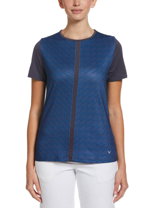 Callaway - Women's Reflection Stripe Golf Top - Rack Hunt -