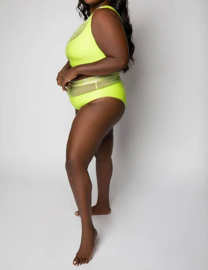 Nomads - Bay One-shoulder Swim Top - Plus - Rack Hunt