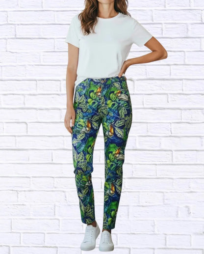 Diva USA - Tropical Toucan Print Pants - Rack Hunt